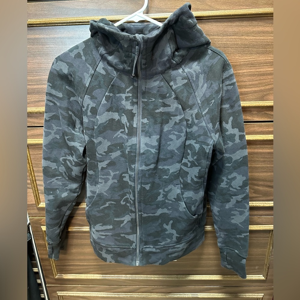 Lululemon Scuba Hoodie Light Cotton Fleece Size 10